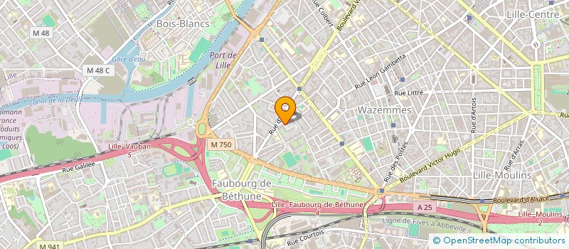 localisation de l'entreprise MADAME LAURE RUFFIN à LILLE