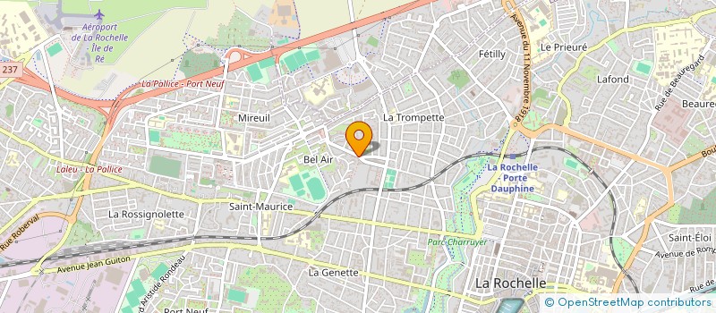 localisation de l'entreprise MADAME LAURE SABOURIN  LA ROCHELLE