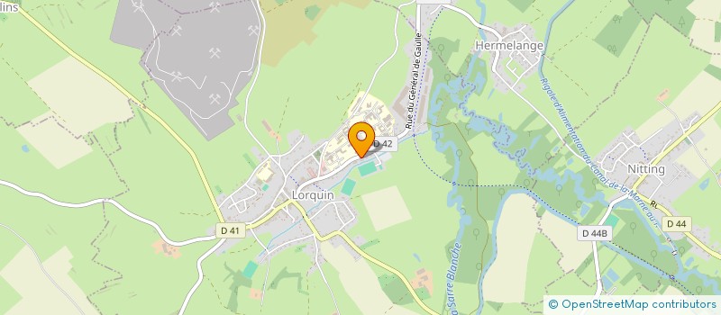 localisation de l'entreprise MADAME LAURE SAINT-EVE  LORQUIN