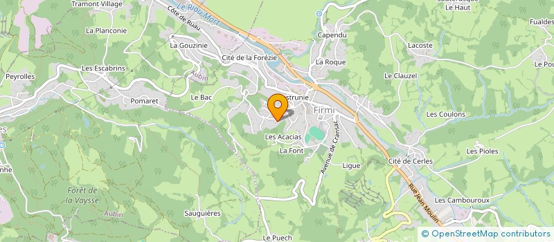 localisation de l'entreprise MADAME LAURE SALABERT  DECAZEVILLE