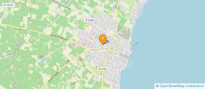 localisation de l'entreprise MADAME LAURE SALE à MARSEILLAN