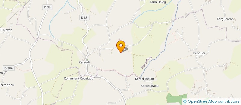 localisation de l'entreprise MADAME LAURE SALIOU  PLOUBEZRE