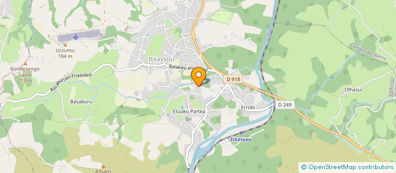 localisation de l'entreprise MADAME LAURE SALLABERRY  ITXASSOU