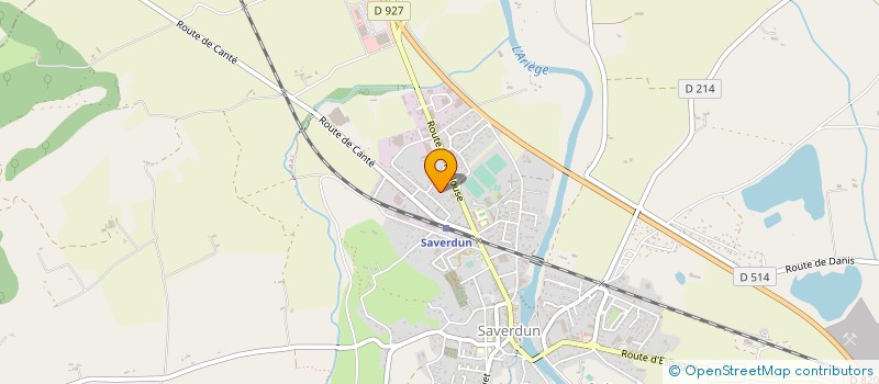 localisation de l'entreprise MADAME LAURE SANS à SAVERDUN