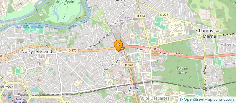 localisation de l'entreprise MADAME LAURE SAUVADET  NOISY-LE-GRAND