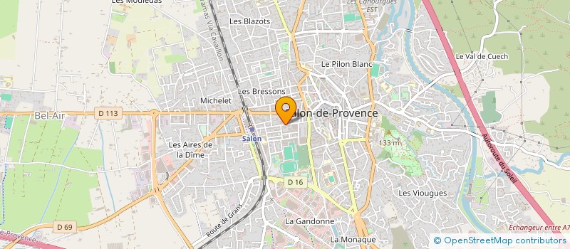 localisation de l'entreprise MADAME LAURE SAVIOUX à SALON-DE-PROVENCE