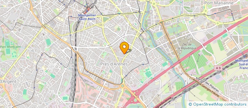 localisation de l'entreprise MADAME LAURE SCHEFFEL à MONTPELLIER