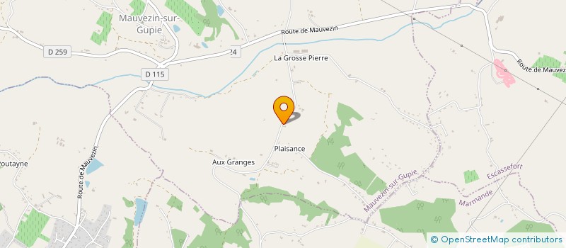 localisation de l'entreprise MADAME LAURE SEALELLI  MAUVEZIN-SUR-GUPIE