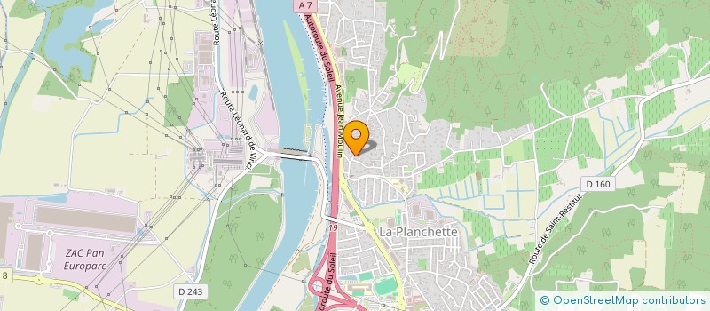 localisation de l'entreprise MADAME LAURE SELLIER  BOLLENE