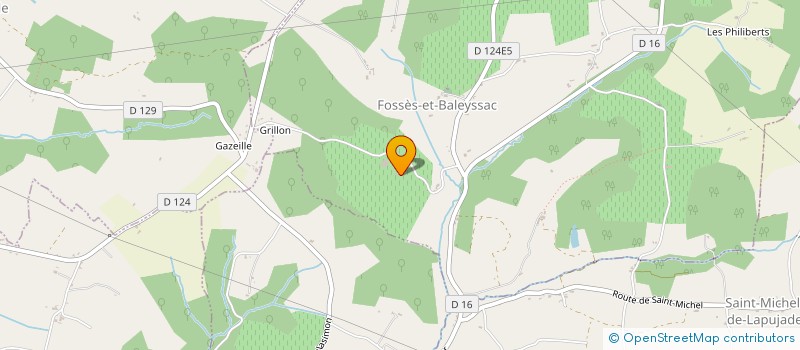 localisation de l'entreprise MADAME LAURE SERIN  FOSSES-ET-BALEYSSAC