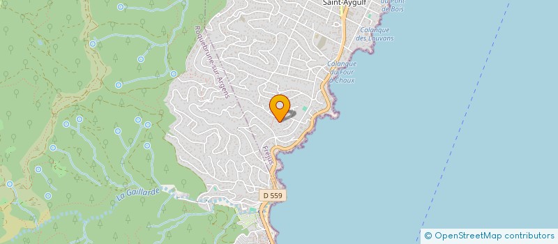 localisation de l'entreprise MADAME LAURE SIGARI à FREJUS