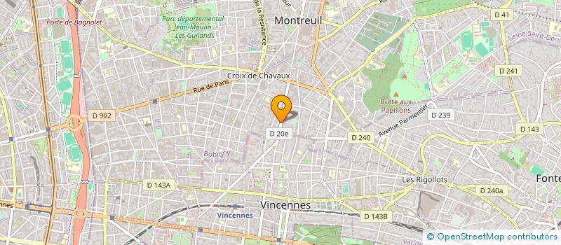 localisation de l'entreprise MADAME LAURE SINIC à MONTREUIL