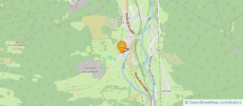 localisation de l'entreprise MADAME LAURE SMAGGHE  HECHES