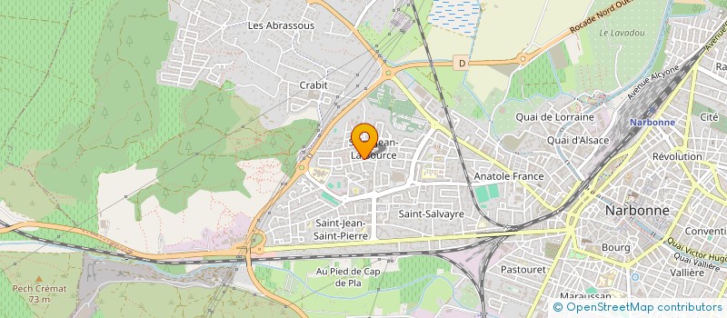 localisation de l'entreprise MADAME LAURE SORIANO  NARBONNE