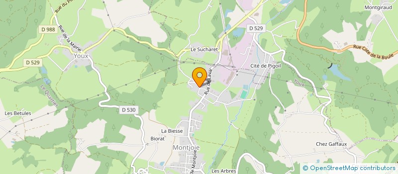 localisation de l'entreprise MADAME LAURE SOUQUET  YOUX