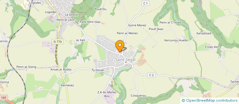 localisation de l'entreprise MADAME LAURE STAHL  SAINT-SEGAL