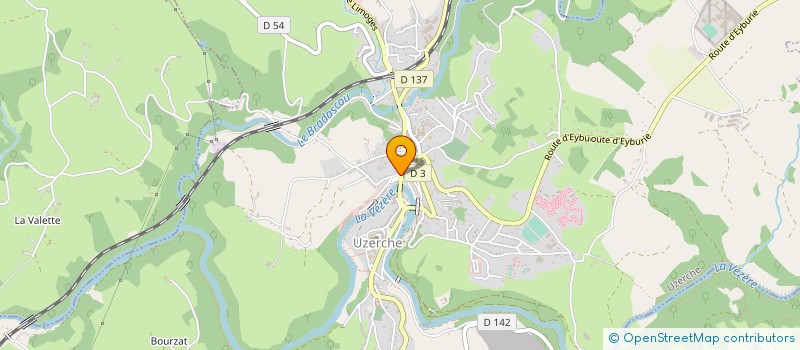 localisation de l'entreprise MADAME LAURE STEFANCZYN  UZERCHE