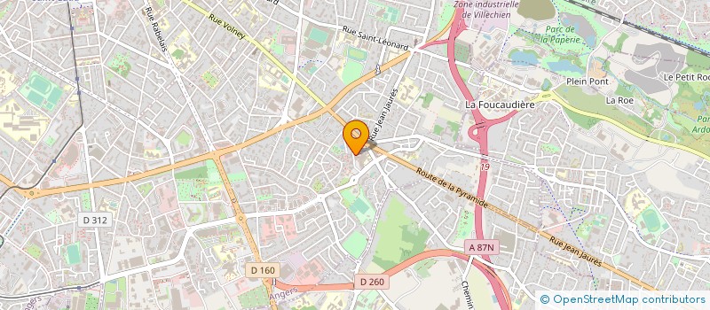 localisation de l'entreprise MADAME LAURE STEMMER  ANGERS