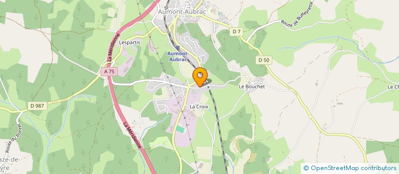 localisation de l'entreprise MADAME LAURE SUCHEIX  PEYRE EN AUBRAC