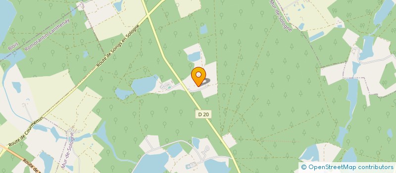 localisation de l'entreprise MADAME LAURE TANCREDE  MUR-DE-SOLOGNE