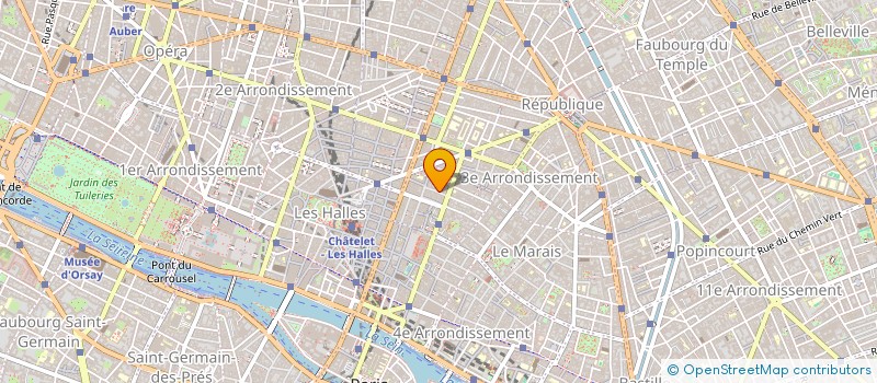 localisation de l'entreprise MADAME LAURE TAPIE à PARIS