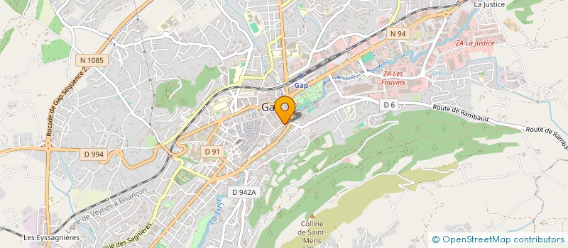 localisation de l'entreprise MADAME LAURE TENEZE  GAP