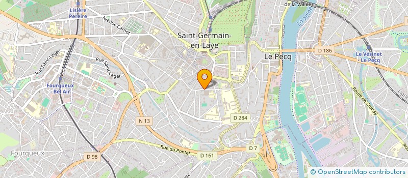 localisation de l'entreprise MADAME LAURE TERRIEN  SAINT-GERMAIN-EN-LAYE