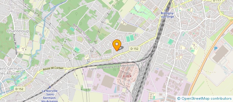 localisation de l'entreprise MADAME LAURE TETU à BRETIGNY-SUR-ORGE