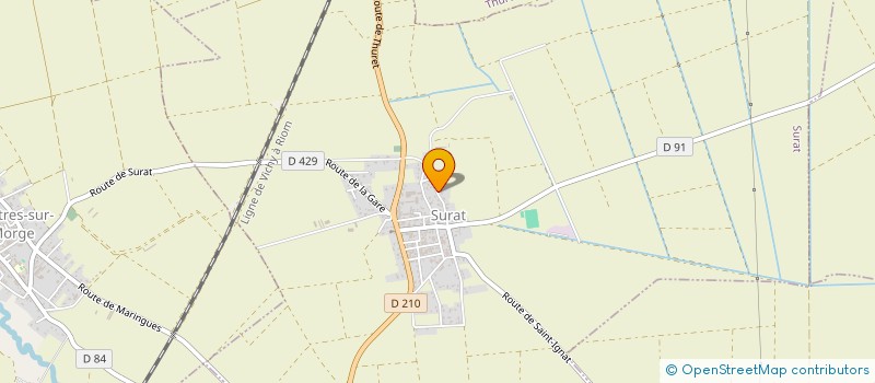 localisation de l'entreprise MADAME LAURE TEULLIE  SURAT