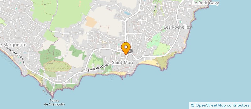 localisation de l'entreprise MADAME LAURE THEBAULT  SAINT-NAZAIRE