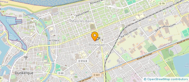 localisation de l'entreprise MADAME LAURE THERY à DUNKERQUE