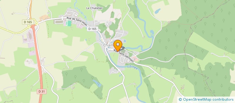 localisation de l'entreprise MADAME LAURE THIOLLIER  CHAILLAND