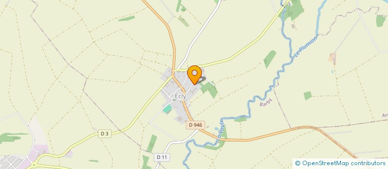 localisation de l'entreprise MADAME LAURE THOMAS  ECLY