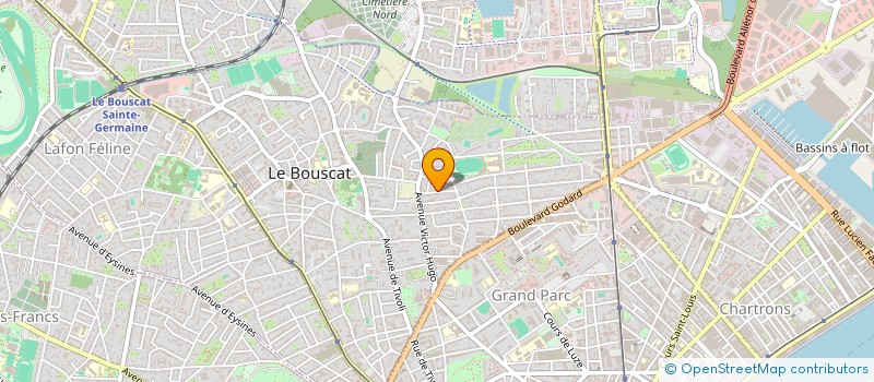 localisation de l'entreprise MADAME LAURE THONNARD DU TEMPLE  LE BOUSCAT