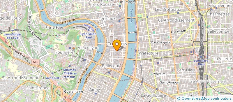 localisation de l'entreprise MADAME LAURE THORAL  LYON