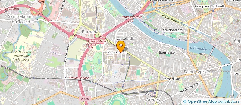 localisation de l'entreprise MADAME LAURE THURNER  TOULOUSE