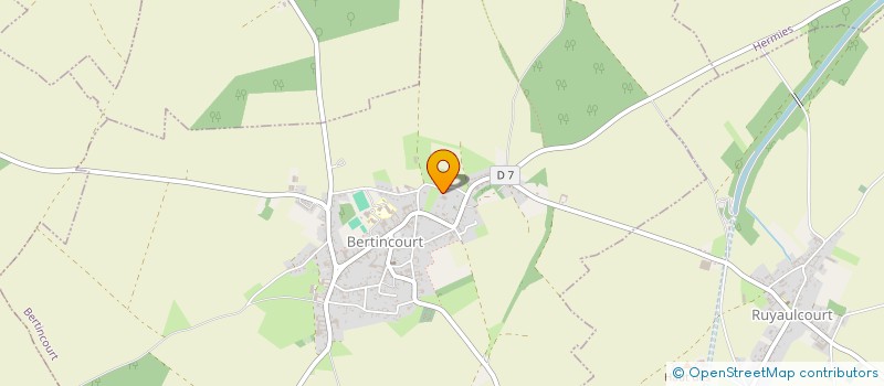 localisation de l'entreprise MADAME LAURE TIRMARCHE  BERTINCOURT
