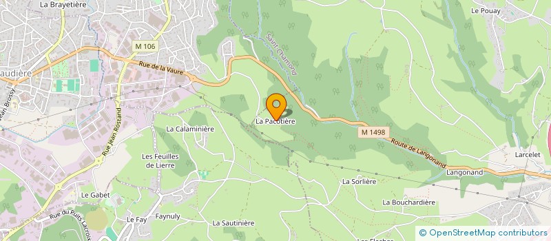 localisation de l'entreprise MADAME LAURE TOUSSAINT  SORBIERS