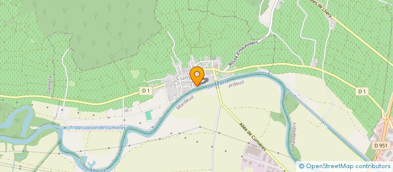 localisation de l'entreprise MADAME LAURE TRANCHANT  CUMIERES