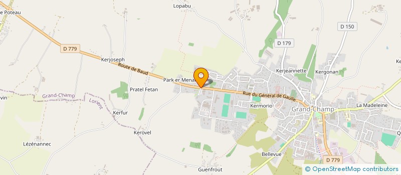 localisation de l'entreprise MADAME LAURE TRAVERT  GRAND-CHAMP