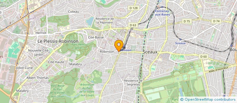 localisation de l'entreprise MADAME LAURE TREBOSC  CHATENAY-MALABRY