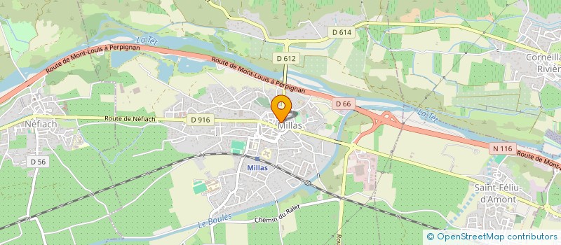 localisation de l'entreprise MADAME LAURE TRIHAN  MILLAS