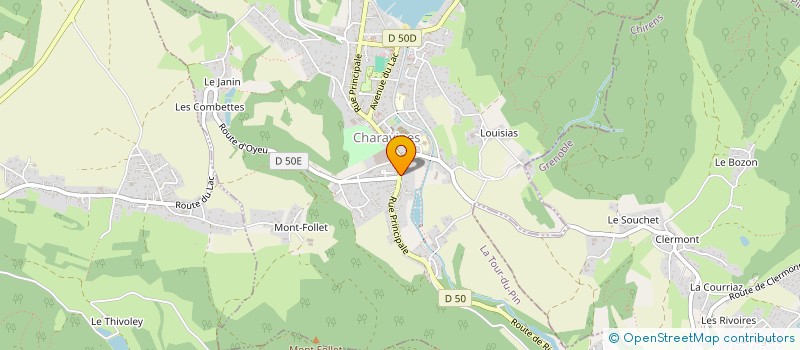 localisation de l'entreprise MADAME LAURE TURCHET  CHARAVINES
