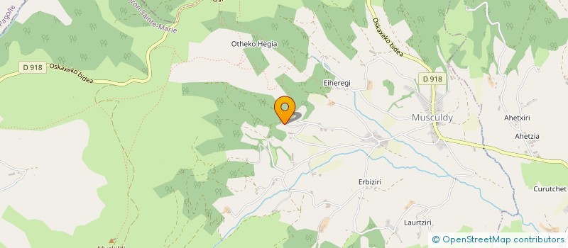 localisation de l'entreprise MADAME LAURE UHALT  MUSCULDY