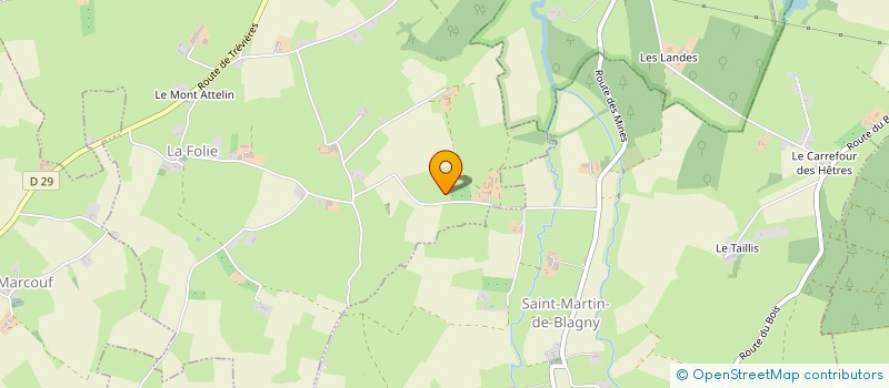 localisation de l'entreprise MADAME LAURE VALLEE  LA FOLIE