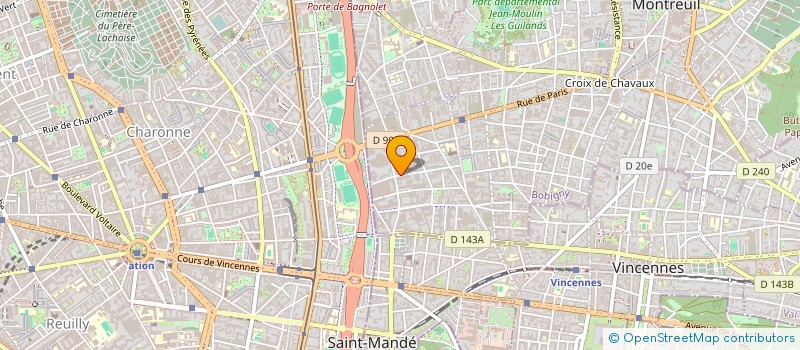 localisation de l'entreprise MADAME LAURE VANGELEYN à MONTREUIL