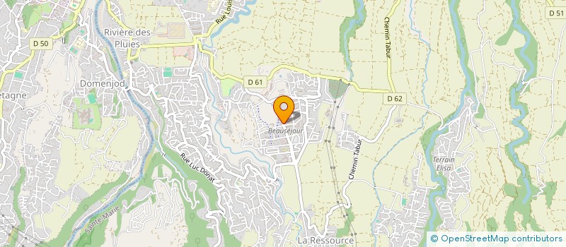 localisation de l'entreprise MADAME LAURE VAYERATTA  SAINTE-MARIE