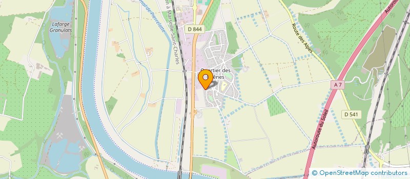 localisation de l'entreprise MADAME LAURE VERGIER  DONZERE