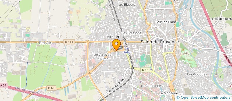 localisation de l'entreprise MADAME LAURE VESCHI  SALON-DE-PROVENCE