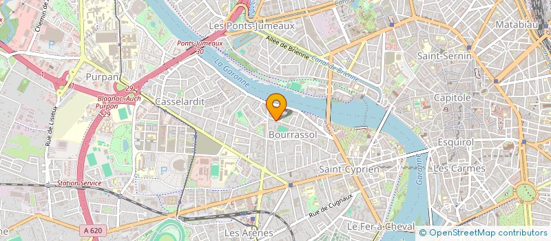localisation de l'entreprise MADAME LAURE VIEUSSE à TOULOUSE